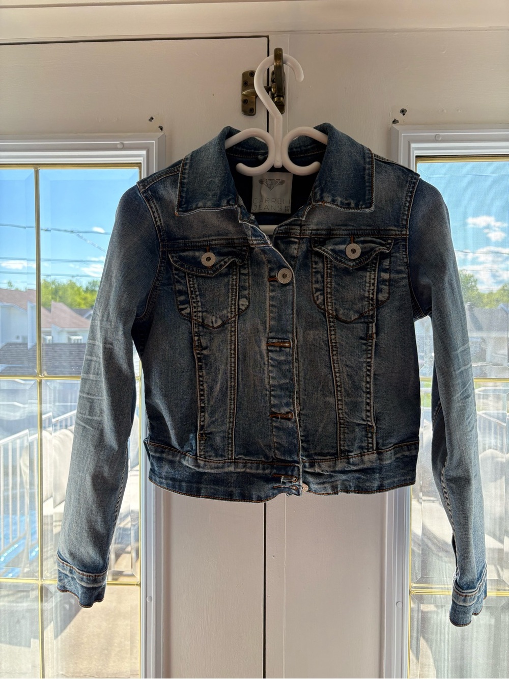 Classic Denim Jacket in Medium Blue